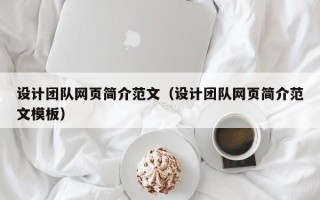 凤城设计团队网页简介范文（设计团队网页简介范文模板）
